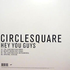 Circlesquare Hey You Guys !K7 Records 12" Mint (M) Mint (M)