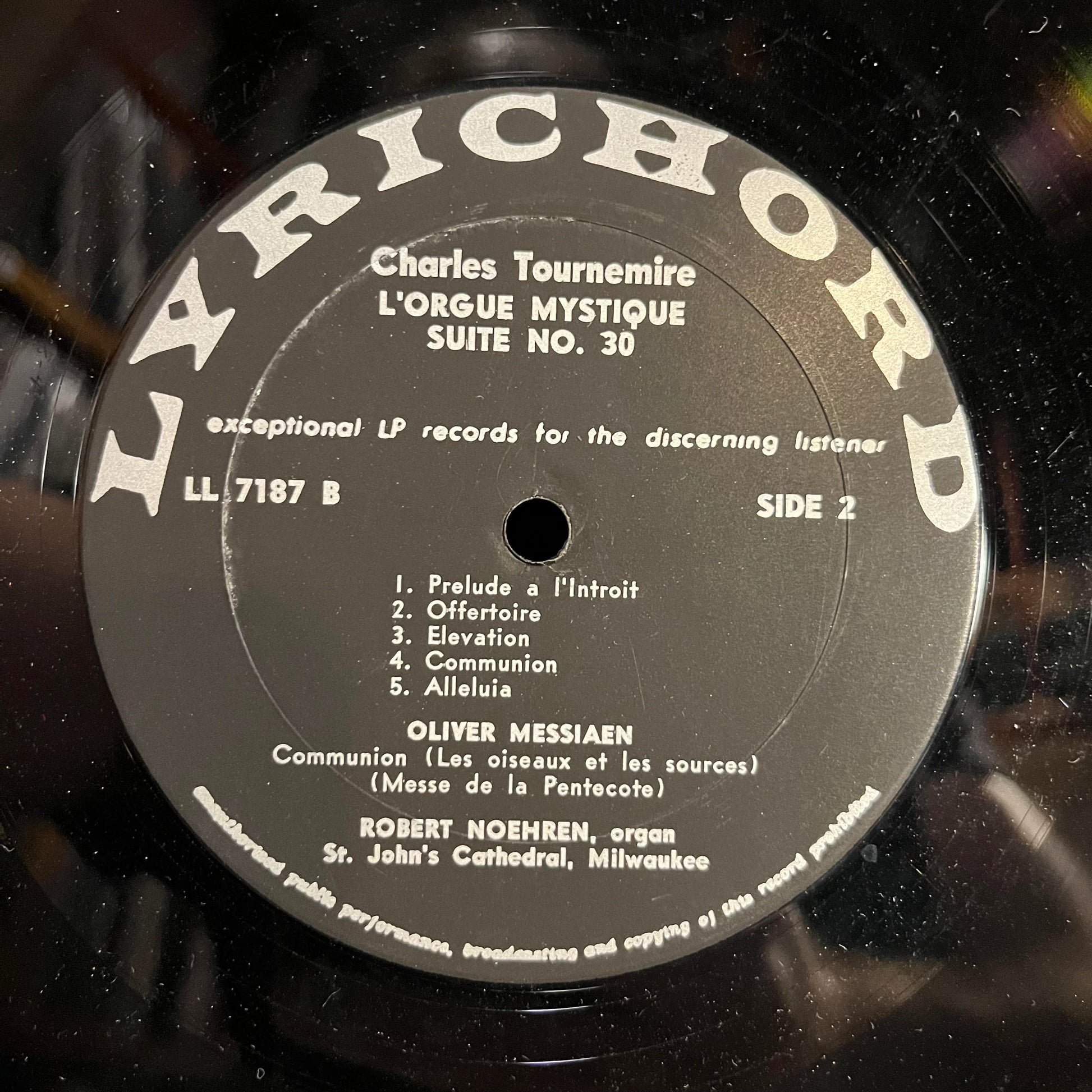 Robert Noehren - 20th Century French Organ Music | Excellent (EX) Near Mint (NM) - CLASICAL / USED *EXCELLENT*