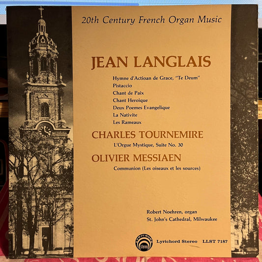 Robert Noehren - 20th Century French Organ Music | Excellent (EX) Near Mint (NM) - CLASICAL / USED *EXCELLENT*