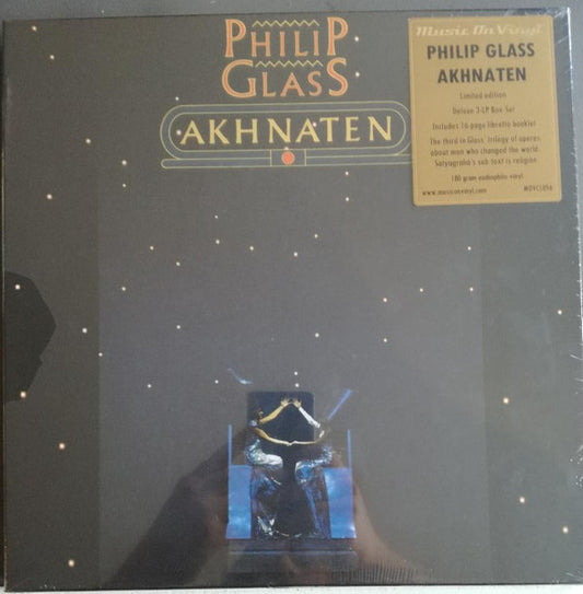 Philip Glass Akhnaten 3xLP + Box Mint (M) Mint (M)