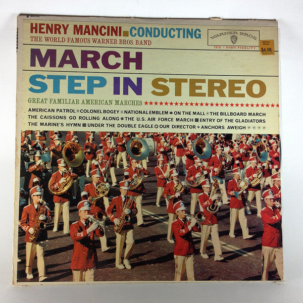 Henry Mancini - March Step In Stereo | Very Good Plus (VG+) Very Good Plus (VG+) - CLASSICAL/BRASS / USED *VERY GOOD+*