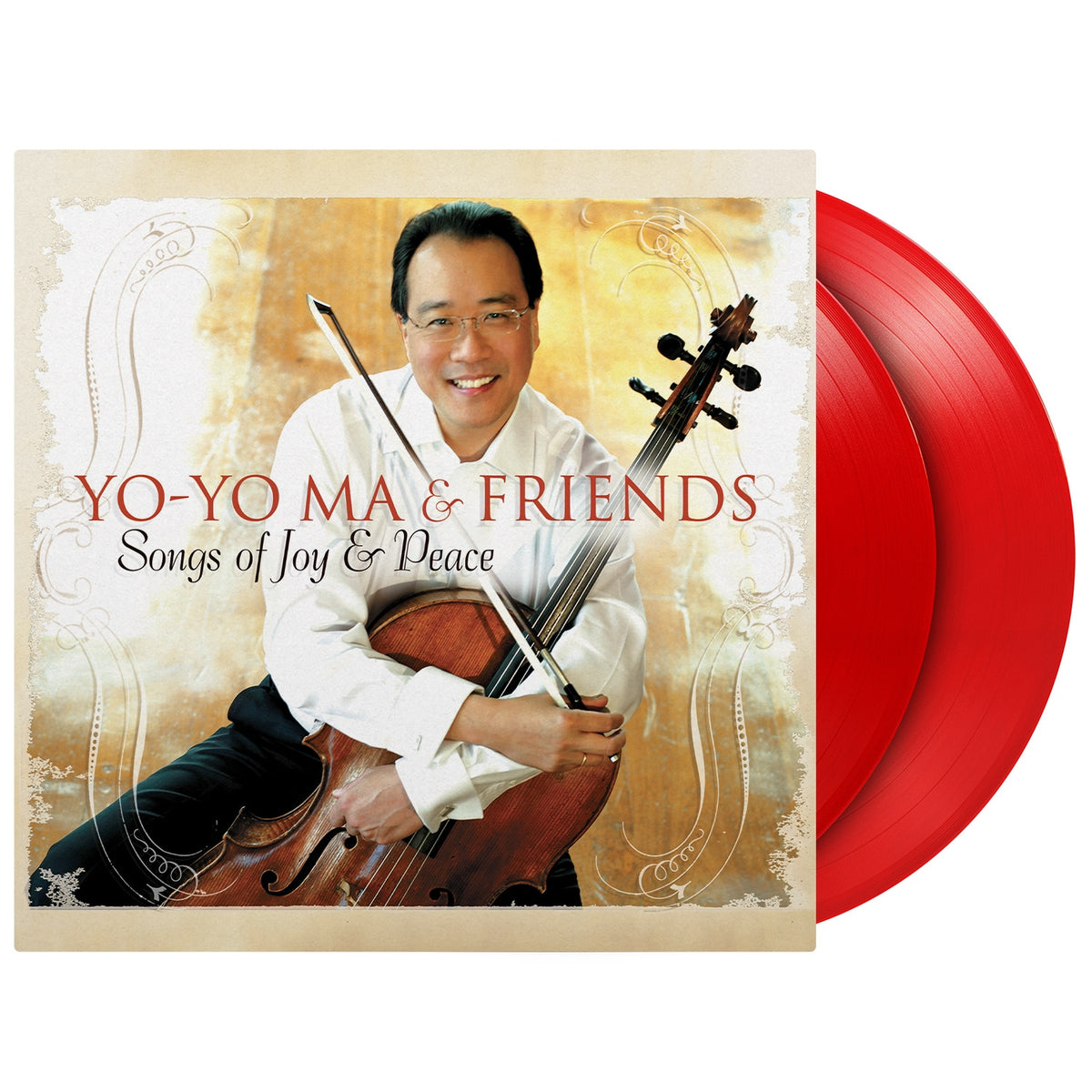 Yo-Yo Ma & Friends - (PRESALE 10/30/26) Songs Of Joy & Peace (MOV TRANSLUCENT RED VINYL 2xLP) | NEW - CLASSICAL *NEW/COLOR*
