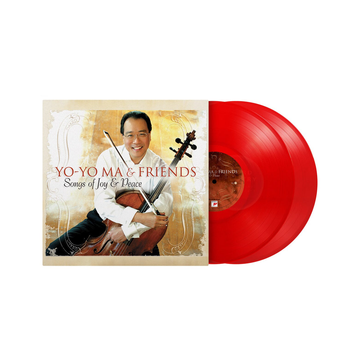 Yo-Yo Ma & Friends - (PRESALE 10/30/26) Songs Of Joy & Peace (MOV TRANSLUCENT RED VINYL 2xLP) | NEW - CLASSICAL *NEW/COLOR*