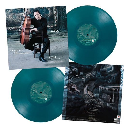 Yo-Yo Ma - (PRESALE 7/17/26) Simply Baroque (180G 4PG BOOK NOTES AQUAMARINE 2xVINYL) | - CLASSICAL *NEW/COLOR*