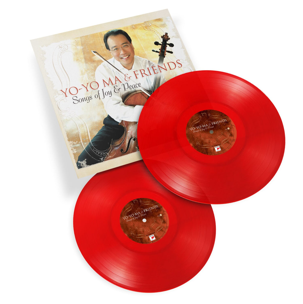 Yo-Yo Ma & Friends - (PRESALE 10/30/26) Songs Of Joy & Peace (MOV TRANSLUCENT RED VINYL 2xLP) | NEW - CLASSICAL *NEW/COLOR*