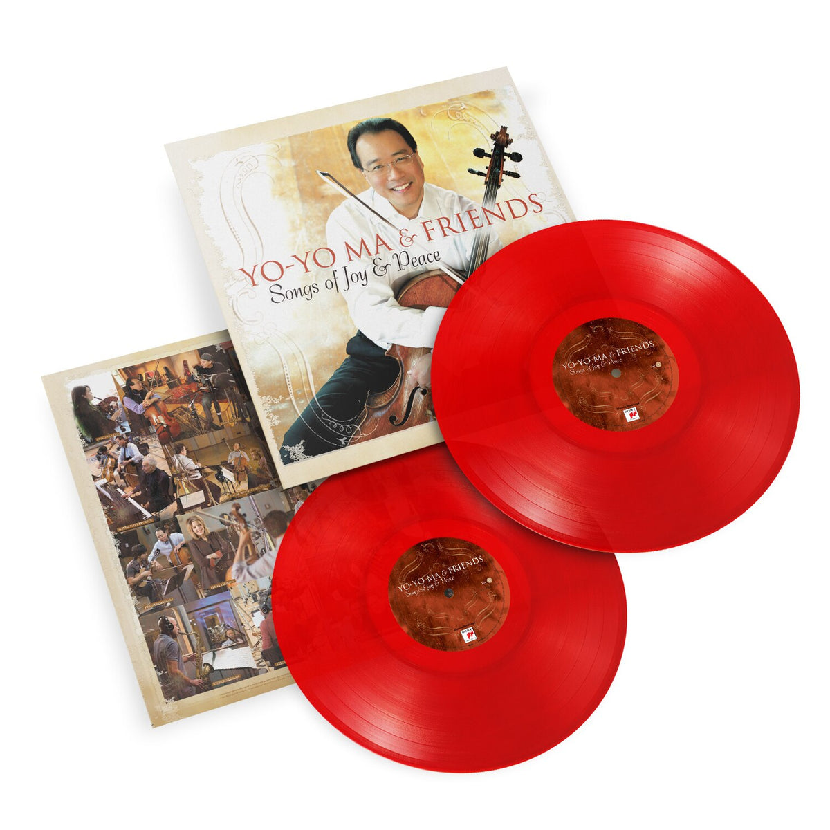 Yo-Yo Ma & Friends - (PRESALE 10/30/26) Songs Of Joy & Peace (MOV TRANSLUCENT RED VINYL 2xLP) | NEW - CLASSICAL *NEW/COLOR*