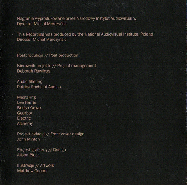 Symphony No. 3 (Symphony Of Sorrowful Songs) Op. 36 (CD) | Mint (M) Mint (M) - CLASSICAL *NEW*