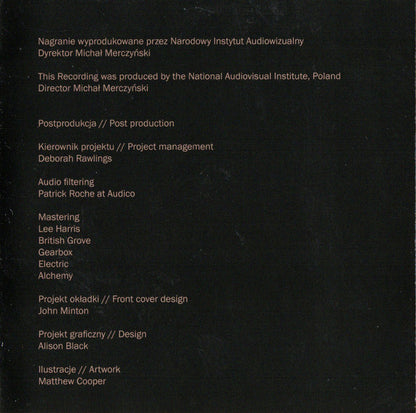 Symphony No. 3 (Symphony Of Sorrowful Songs) Op. 36 (CD) | Mint (M) Mint (M) - CLASSICAL *NEW*