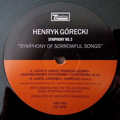 Symphony No. 3 (Symphony Of Sorrowful Songs) Op. 36 | Mint (M) Mint (M) - CLASSICAL *NEW*