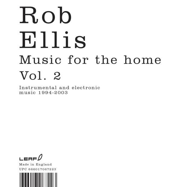 Ellis, Rob - Music For The Home Vol II (CD) | Mint Mint - CLASSICAL *NEW*