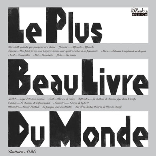 Umitaro Abe - Le Plus Beau Livre Du Monde (VINYL) | - CLASSICAL *NEW*