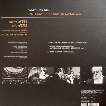 Symphony No. 3 (Symphony Of Sorrowful Songs) Op. 36 | Mint (M) Mint (M) - CLASSICAL *NEW*