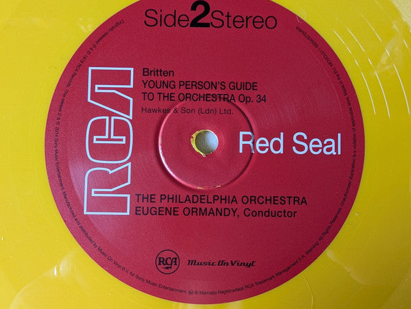 Peter And The Wolf / Young Person's Guide To The Orchestra (YELLOW