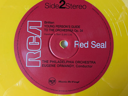 David Bowie & The Philadelphia Orchestra - Peter And The Wolf / Young Person's Guide To The Orchestra (YELLOW VINYL) | Mint (M) Mint (M) - CLASSICAL *NEW*