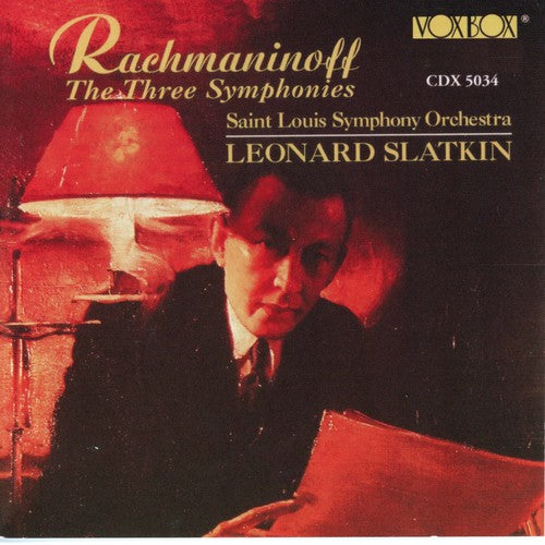 RACHMANINOFF / SLATKIN / SLSO - SYMPHONIES 1-3 (2xCD VX5034.2) | NEW - CLASSICAL *SEALED*