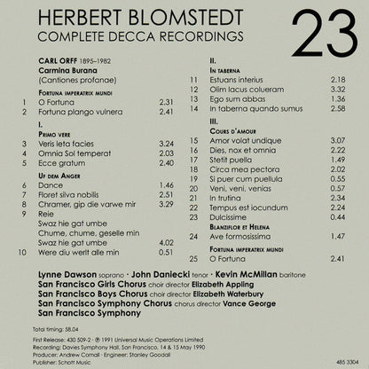 Herbert Blomstedt - Complete Decca Recordings (CD BOX SET) | - CLASSICAL *SEALED*