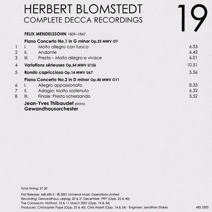Herbert Blomstedt - Complete Decca Recordings (CD BOX SET) | - CLASSICAL *SEALED*