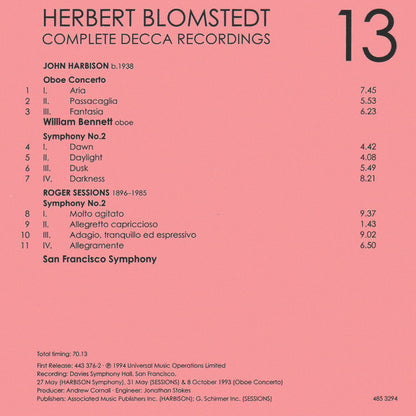 Herbert Blomstedt - Complete Decca Recordings (CD BOX SET) | - CLASSICAL *SEALED*