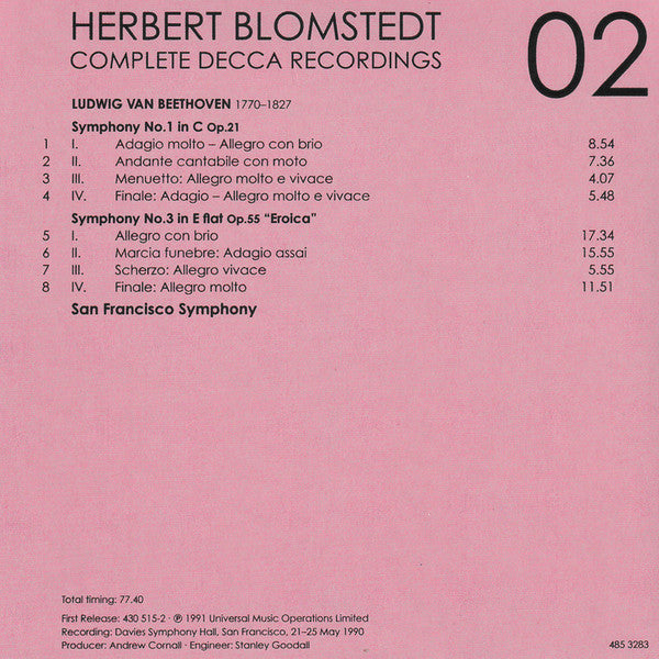 Herbert Blomstedt - Complete Decca Recordings (CD BOX SET) | - CLASSICAL *SEALED*