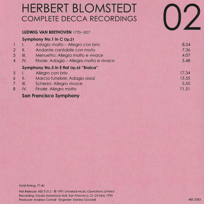 Herbert Blomstedt - Complete Decca Recordings (CD BOX SET) | - CLASSICAL *SEALED*