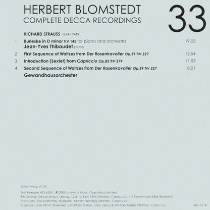 Herbert Blomstedt - Complete Decca Recordings (CD BOX SET) | - CLASSICAL *SEALED*