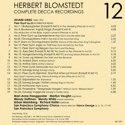 Herbert Blomstedt - Complete Decca Recordings (CD BOX SET) | - CLASSICAL *SEALED*