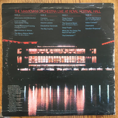 The Mantovani Orchestra - Live At Royal Festival Hall | Mint (M) Near Mint (NM) - CLASSICAL *SEALED*