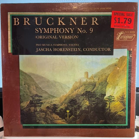 Symphony No. 9 (Original Version) (VINYL) | Mint (M) Mint (M) - CLASSICAL *SEALED*
