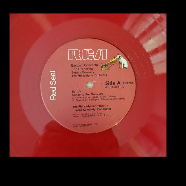 Béla Bartók - Concerto For Orchestra *SEALED/RED* | Mint (M) Mint (M) - CLASSICAL *SEALED*