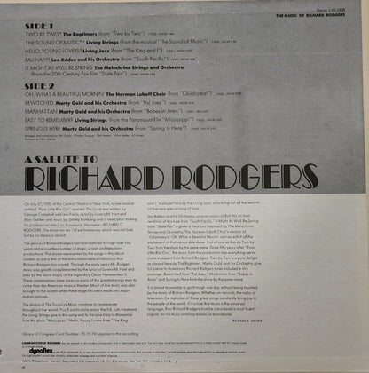 Various - The Music Of Richard Rodgers | Mint (M) Near Mint (NM) - CLASSICAL *SEALED*