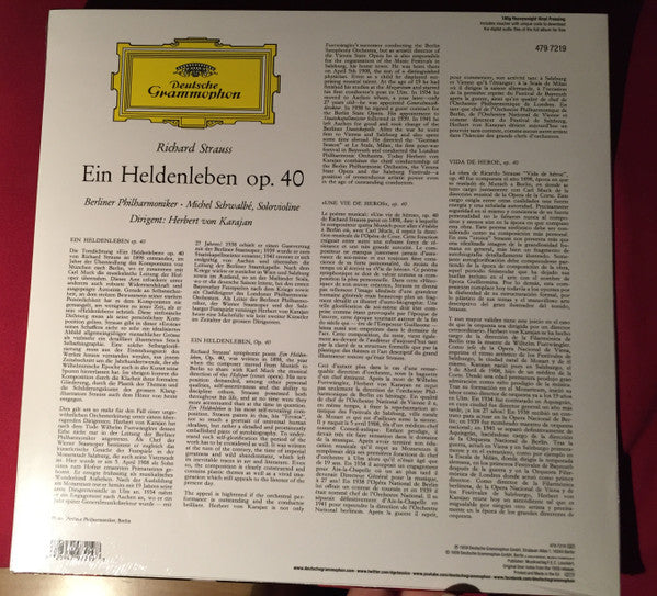 Ein Heldenleben Op. 40 (VINYL) | Mint (M) Mint (M) - CLASSICAL *SEALED*