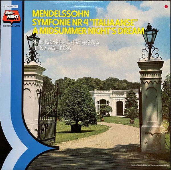 Symfonie Nr 4 In A "Italiaanse" / A Midsummer Night's Dream (VINYL) | Mint (M) Near Mint (NM) - CLASSICAL *SEALED*