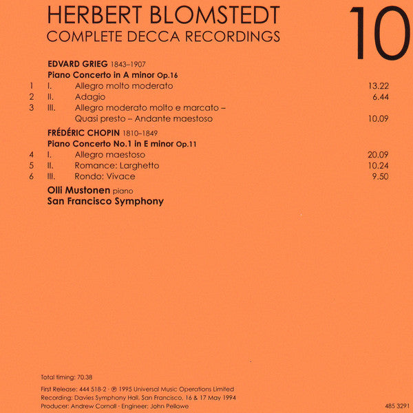 Herbert Blomstedt - Complete Decca Recordings (CD BOX SET) | - CLASSICAL *SEALED*