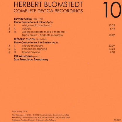 Herbert Blomstedt - Complete Decca Recordings (CD BOX SET) | - CLASSICAL *SEALED*