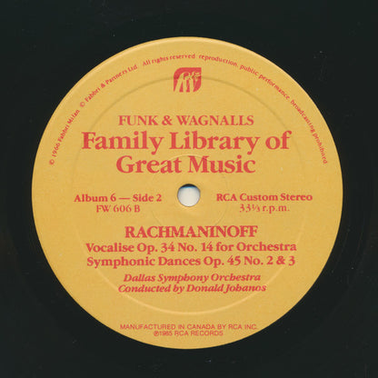Piano Concerto No.2 - Funk & Wagnalls - Album 6 | Mint (M) Near Mint (NM)