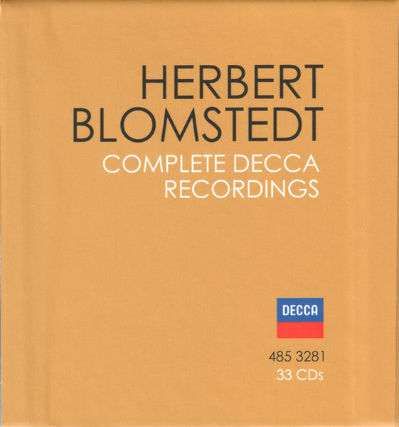 Herbert Blomstedt - Complete Decca Recordings (CD BOX SET) | - CLASSICAL *SEALED*