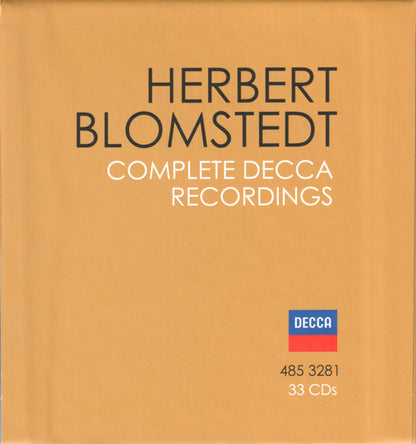 Herbert Blomstedt - Complete Decca Recordings (CD BOX SET) | - CLASSICAL *SEALED*