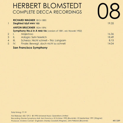 Herbert Blomstedt - Complete Decca Recordings (CD BOX SET) | - CLASSICAL *SEALED*