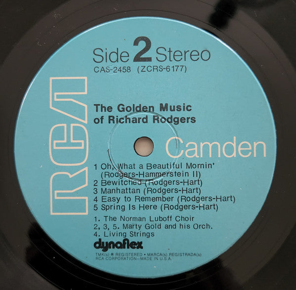 Various - The Music Of Richard Rodgers | Mint (M) Near Mint (NM) - CLASSICAL *SEALED*
