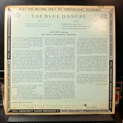 The Blue Danube (VINYL) | Excellent+ (EX+) Very Good Plus (VG+) - CLASSICAL / USED *EXCELLENT+*