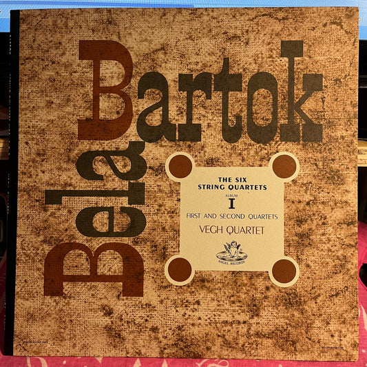 Béla Bartók - The Six String Quartets - Album I - First And Second Quartets | Excellent (EX) Near Mint (NM) - CLASSICAL / USED *EXCELLENT+*