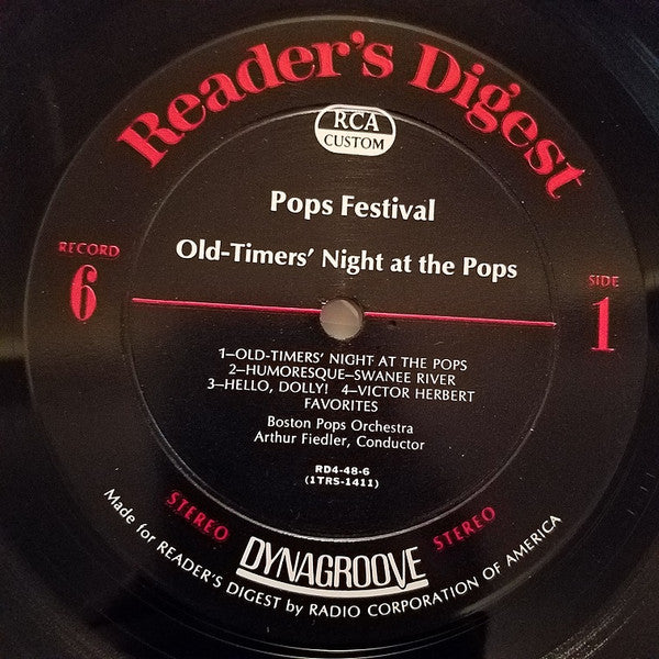 Arthur Fiedler - Pops Festival | Excellent (EX) Excellent (EX) - CLASSICAL / USED *EXCELLENT+*