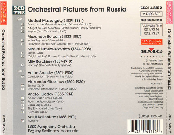 Orchestral Pictures From Russia (2xCD) | Excellent+ (EX+) Near Mint (NM) - CLASSICAL / USED *EXCELLENT+*