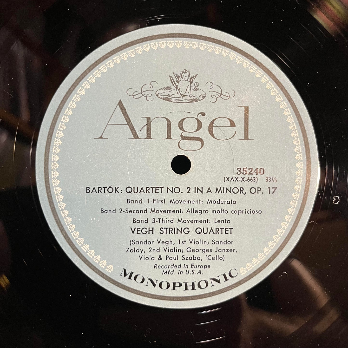 The Six String Quartets - Album I - First And Second Quartets | Excellent (EX) Near Mint (NM)