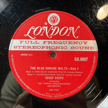 The Blue Danube (VINYL) | Excellent+ (EX+) Very Good Plus (VG+) - CLASSICAL / USED *EXCELLENT+*