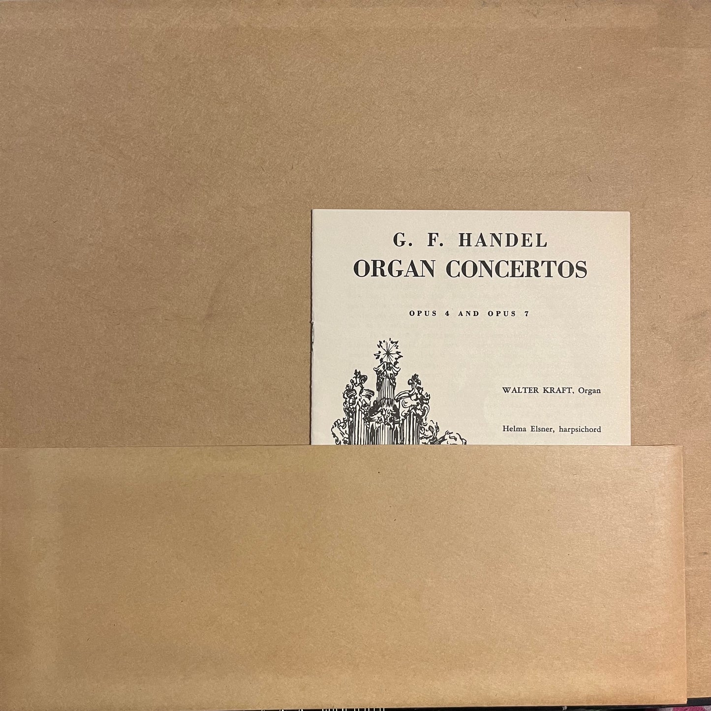 Georg Friedrich Händel - Organ Concertos Opus 7 Nos 1-6 | Excellent (EX) Near Mint (NM) - CLASSICAL / USED *EXCELLENT+*