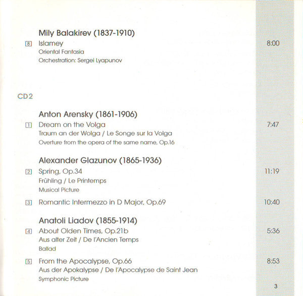 Orchestral Pictures From Russia (2xCD) | Excellent+ (EX+) Near Mint (NM) - CLASSICAL / USED *EXCELLENT+*