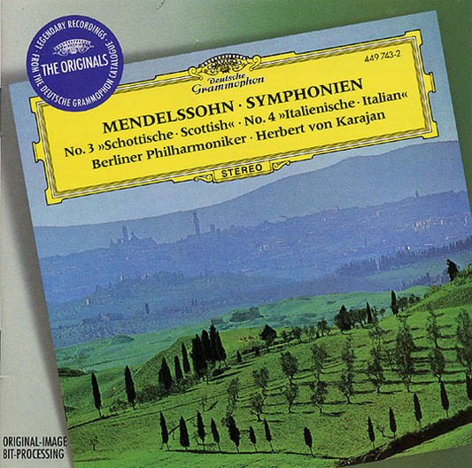 Symphonien No. 3 »Schottische · Scottish« · No. 4 »Italienische · Italian« (CD) | Excellent+ (EX+) Near Mint (NM) - CLASSICAL / USED *EXCELLENT+*