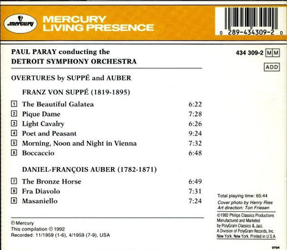 Overtures (CD) | Excellent+ (EX+) Near Mint (NM or M-) - CLASSICAL / USED *EXCELLENT+*