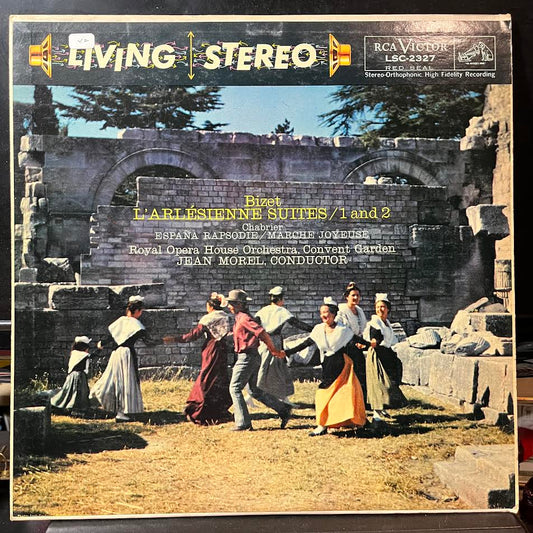 L'Arlésienne Suites 1 And 2 / España Rapsodie / Marche Joyeuse (VINYL) | Excellent+ (EX+) Excellent+ (EX+) - CLASSICAL / USED *EXCELLENT+*